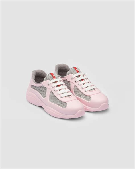 prada sneaker rosa|prada pink platform sneakers.